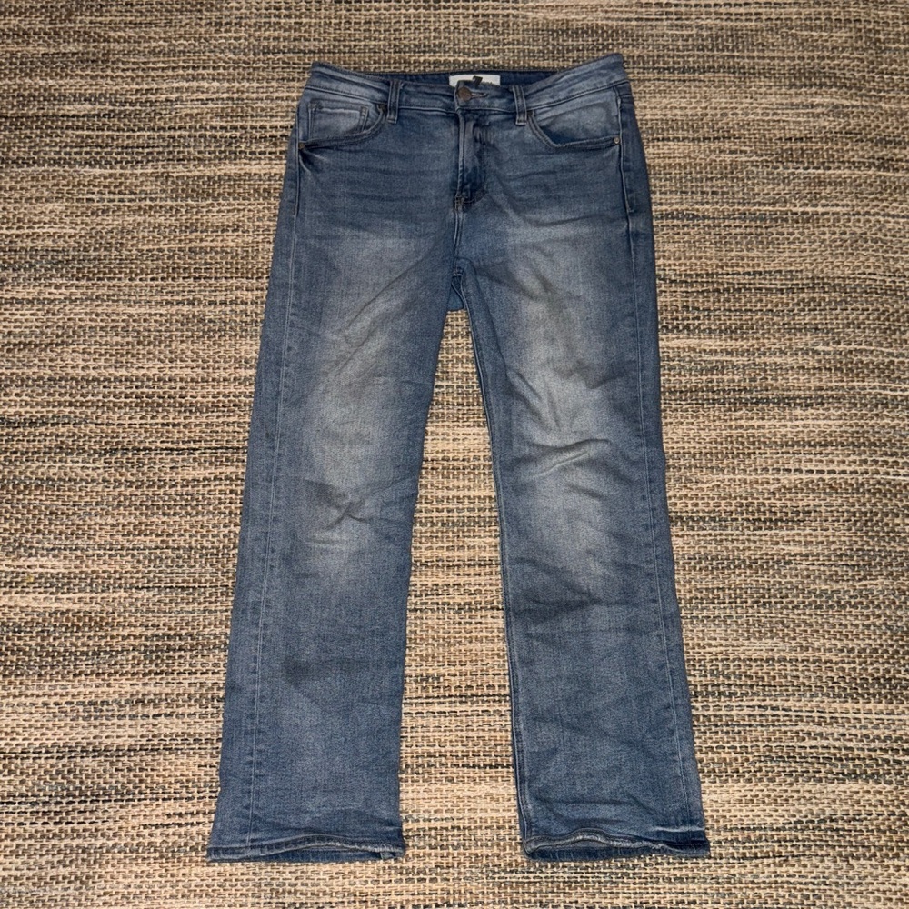 Women's Blue Flare & Wide Leg Jeans